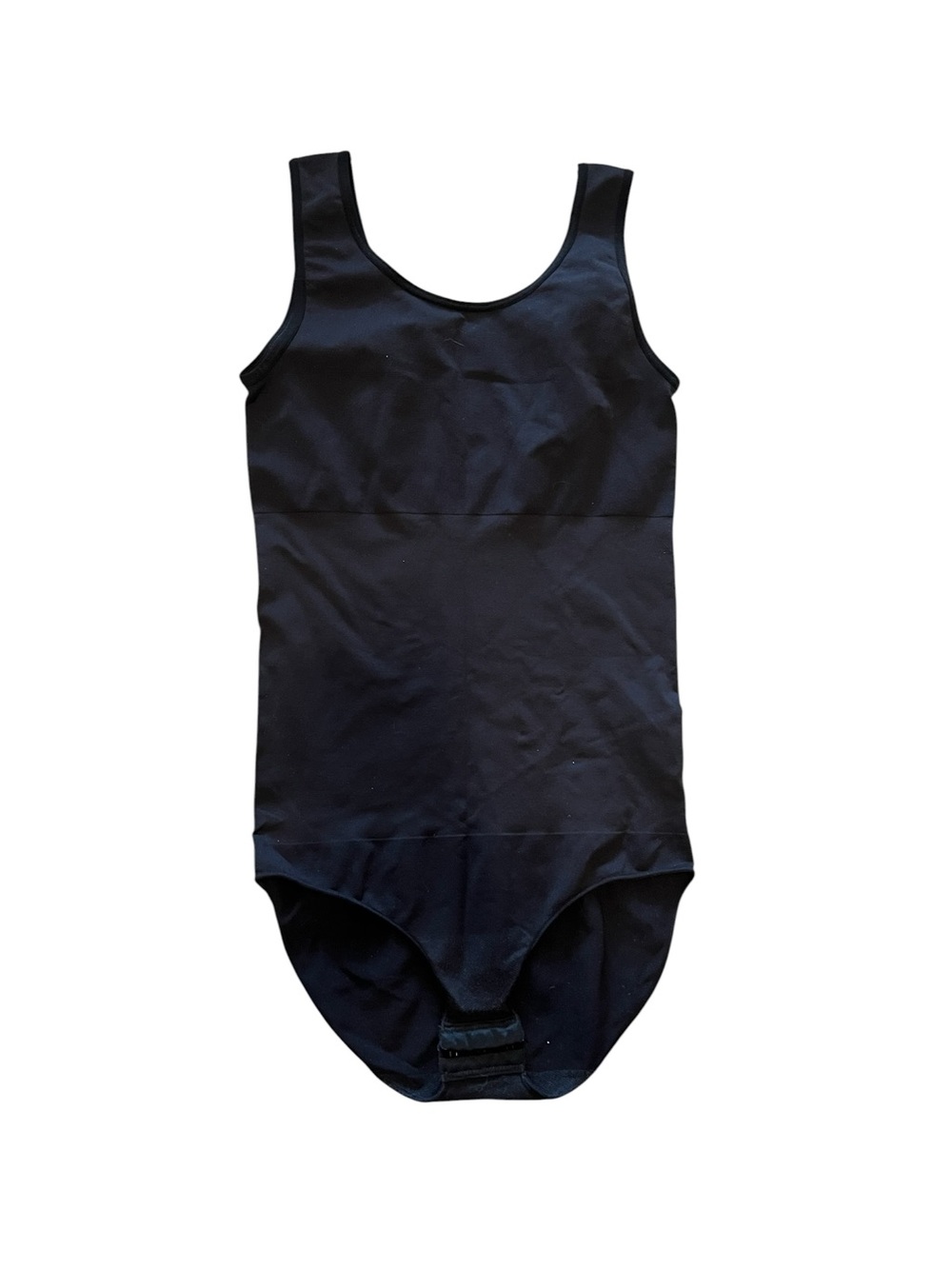 SPANX Black Scoop-Neck Bodysuit